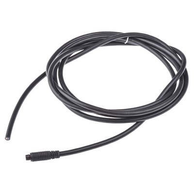 Binder Female 5 way Snap-in 9mm Circular to Unterminated Sensor Actuator Cable, 2m