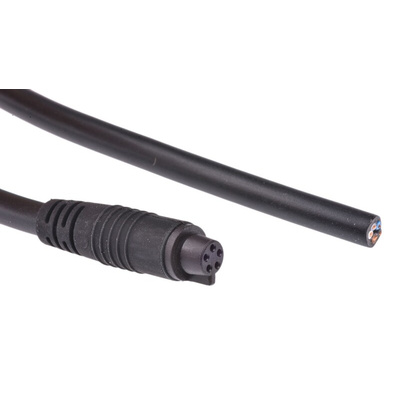 Binder Female 5 way Snap-in 9mm Circular to Unterminated Sensor Actuator Cable, 2m