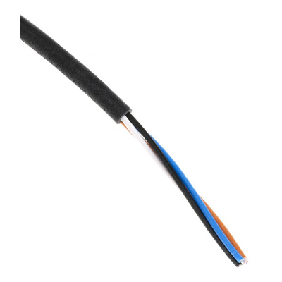 ifm electronic Straight Female 4 way M8 to Unterminated Sensor Actuator Cable, 5m