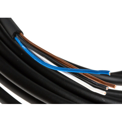 Brad from Molex Straight Male 4 way M12 to Unterminated Sensor Actuator Cable, 5m