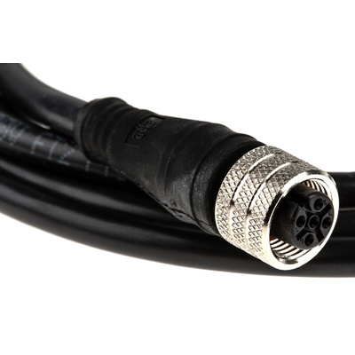 Brad from Molex Straight Female 5 way M12 to Unterminated Sensor Actuator Cable, 2m