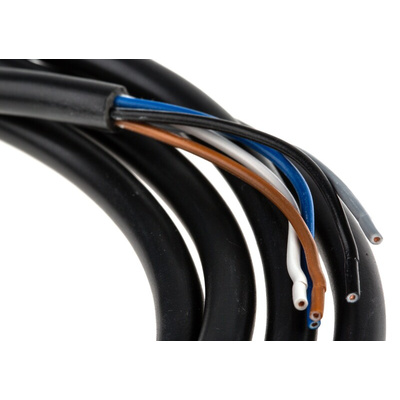 Brad from Molex Straight Female 5 way M12 to Unterminated Sensor Actuator Cable, 2m