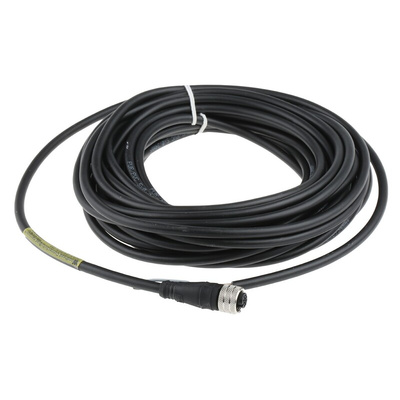 Brad from Molex Straight Female 5 way M12 to Unterminated Sensor Actuator Cable, 10m