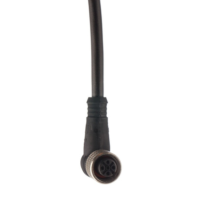 Brad from Molex Right Angle Female 5 way M12 to Unterminated Sensor Actuator Cable, 10m