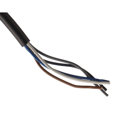 Brad from Molex Right Angle Female 5 way M12 to Unterminated Sensor Actuator Cable, 10m