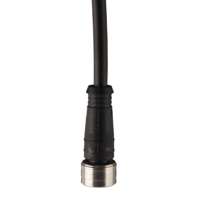 Brad from Molex Straight Female 8 way M12 to Unterminated Sensor Actuator Cable, 5m