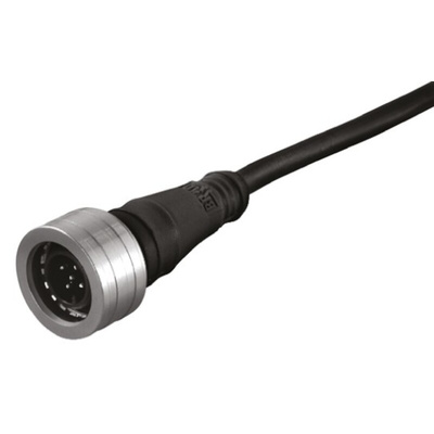Brad from Molex Straight Male 8 way M12 to Unterminated Sensor Actuator Cable, 5m
