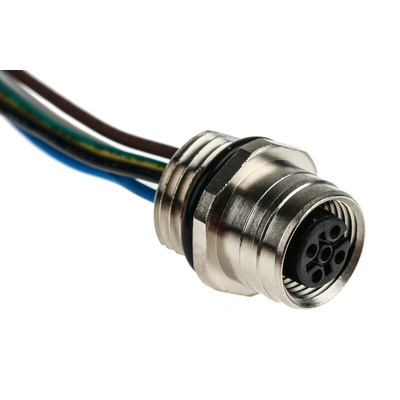 Brad from Molex Straight Female 5 way M12 to Unterminated Sensor Actuator Cable, 300mm