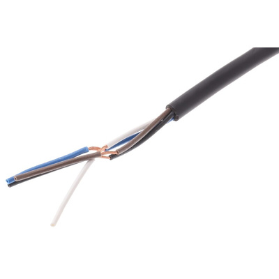 Omron Straight Female 4 way M8 to Unterminated Sensor Actuator Cable, 2m