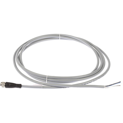 Pepperl + Fuchs Straight Female 4 way M8 to Sensor Actuator Cable, 2m