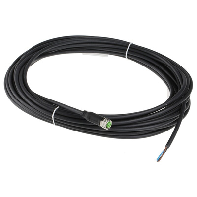 Murrelektronik Limited Straight Female 3 way M8 to 3 way Unterminated Sensor Actuator Cable, 10m