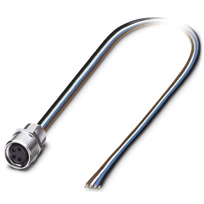 Phoenix Contact Straight 4 way M8 to Unterminated Sensor Actuator Cable