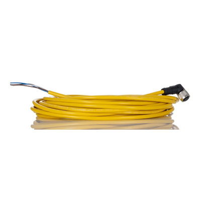 Phoenix Contact Right Angle Female 4 way M12 to Unterminated Sensor Actuator Cable, 10m