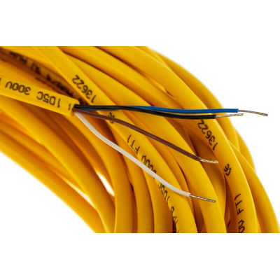 Turck Straight Female 4 way M8 to Unterminated Sensor Actuator Cable, 20m