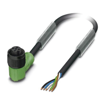 Phoenix Contact Female 5 way M12 to Sensor Actuator Cable, 5m