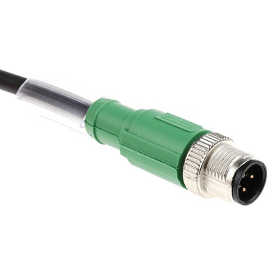Phoenix Contact Straight Male 4 way M12 to Straight Female 4 way M12 Sensor Actuator Cable, 1.5m