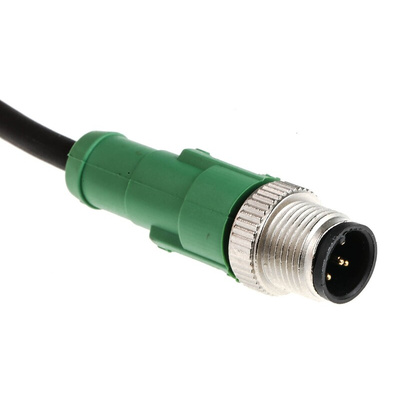 Phoenix Contact Male 5 way M12 to Female 5 way M12 Sensor Actuator Cable, 3m