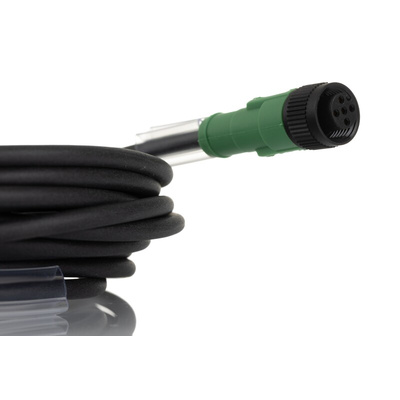 Phoenix Contact Straight Female 5 way M12 to Sensor Actuator Cable, 10m