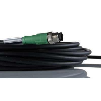Phoenix Contact Straight Male 8 way M12 to Unterminated Sensor Actuator Cable, 10m