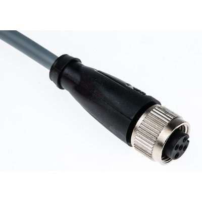 Pepperl + Fuchs Straight Female 5 way M12 to 5 way Unterminated Sensor Actuator Cable, 2m