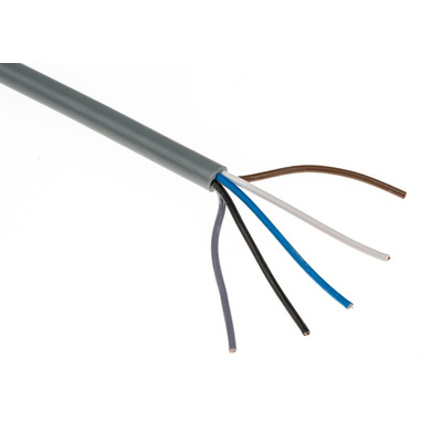 Pepperl + Fuchs Straight Female 5 way M12 to 5 way Unterminated Sensor Actuator Cable, 5m