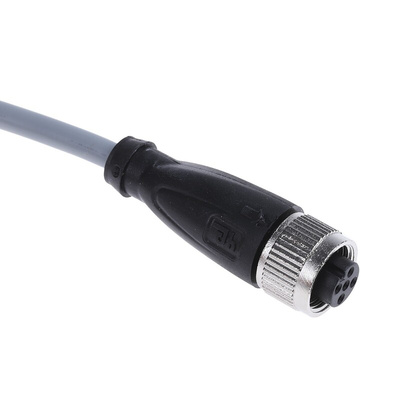 Pepperl + Fuchs Straight Female 5 way M12 to 5 way Unterminated Sensor Actuator Cable, 10m