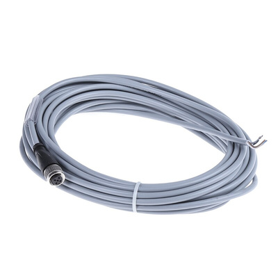 Pepperl + Fuchs Straight Female 5 way M12 to 5 way Unterminated Sensor Actuator Cable, 10m