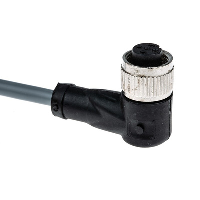 Pepperl + Fuchs Right Angle Female 5 way M12 to 5 way Unterminated Sensor Actuator Cable, 5m