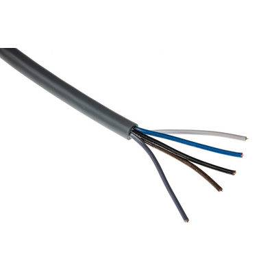Pepperl + Fuchs Right Angle Female 5 way M12 to 5 way Unterminated Sensor Actuator Cable, 5m