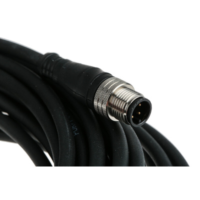 Brad from Molex Male 4 way M12 to Unterminated Sensor Actuator Cable, 10m