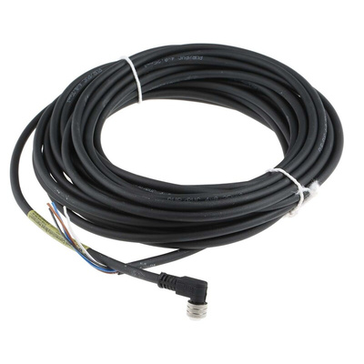 Brad from Molex Female 4 way M8 to Unterminated Sensor Actuator Cable, 10m