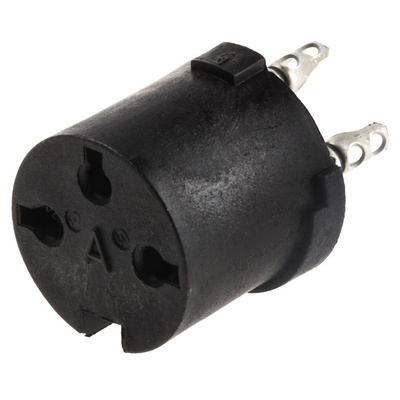Amphenol Industrial, C 091 A 3 Pole Din Socket, DIN 41524, 4A, 300 V IP40, Screw Lock
