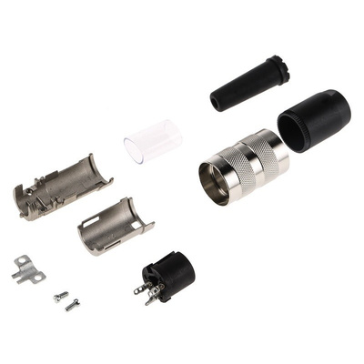 Amphenol Industrial, C 091 A 3 Pole Din Socket, DIN 41524, 4A, 300 V IP40, Screw Lock