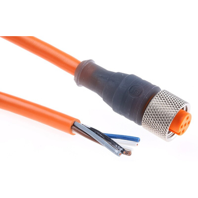 Lumberg Automation Straight Female 5 way M12 to Unterminated Sensor Actuator Cable, 2m