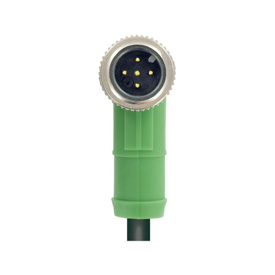 Phoenix Contact Right Angle Male 5 way M12 to Unterminated Sensor Actuator Cable, 1.5m