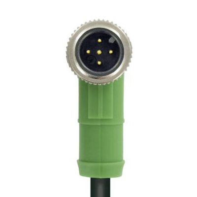Phoenix Contact Right Angle Male 5 way M12 to Sensor Actuator Cable, 3m