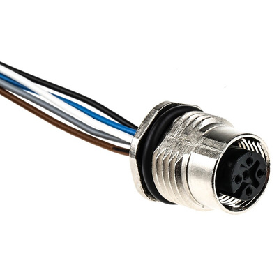 Phoenix Contact Female 5 way M12 to Sensor Actuator Cable, 500mm