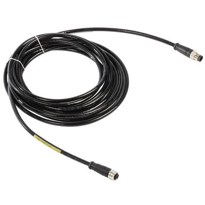 Brad from Molex Straight 5 way M12 to Straight M12 Sensor Actuator Cable, 5m