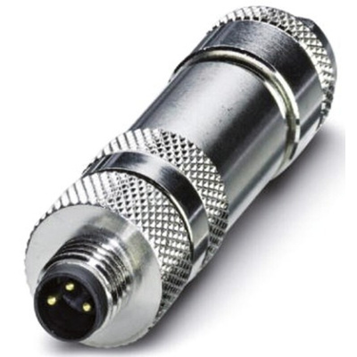 Phoenix Contact Circular Connector, 3 Contacts, Cable Mount, M8 Connector, Plug, Male, IP67, SACC Series