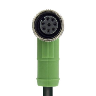 Phoenix Contact Female 8 way M12 to Unterminated Sensor Actuator Cable, 10m