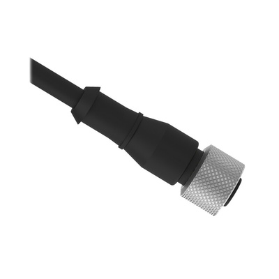 Banner Straight Female 4 way M12 to Unterminated Sensor Actuator Cable, 2m