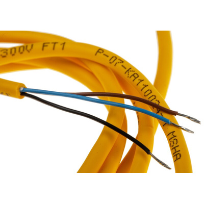 Turck Female 3 way M8 to Unterminated Sensor Actuator Cable, 2m