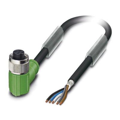 Phoenix Contact Female 5 way M12 to Sensor Actuator Cable, 1.5m