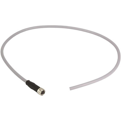 Harting Straight Female 4 way M8 to Unterminated Sensor Actuator Cable, 10m