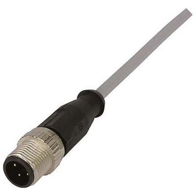 Harting Female 4 way M12 to Unterminated Sensor Actuator Cable, 1m