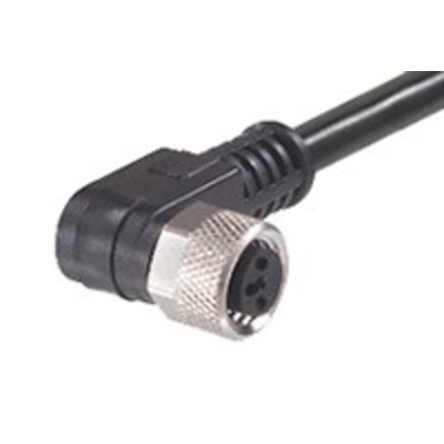 Brad from Molex Right Angle Female 4 way M8 to Unterminated Sensor Actuator Cable, 2m