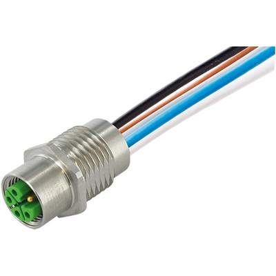 Murrelektronik Limited Straight Female 5 way M12 to Unterminated Sensor Actuator Cable, 500mm