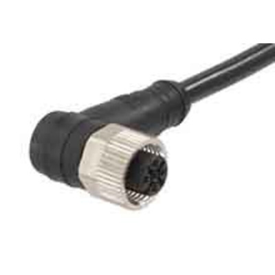 Molex Right Angle 4 way M12 to Unterminated Sensor Actuator Cable, 5m