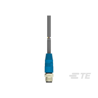 TE Connectivity Straight Male 8 way M12 to Unterminated Sensor Actuator Cable, 500mm