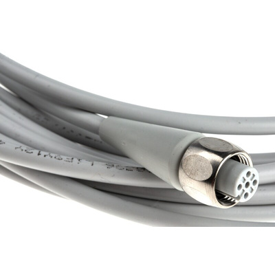 Baumer Straight Female 4 way M12 to Unterminated Sensor Actuator Cable, 5m
